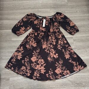 BloomChic Brown Dress